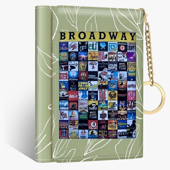 NWT.Broadway Credit Card Slim Wallet with 7 Card Slots & ID Window. Explore Now! - Picture 1 of 7